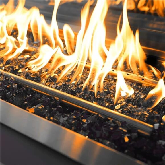 20 Pounds Black Reflective Fire Glass, 1/2 Inch High Luster - Picture 13 of 16